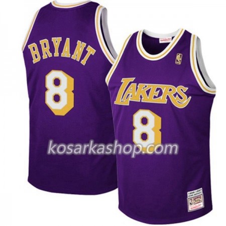 Dres Los Angeles Lakers Kobe Bryant 8 Hardwood Classics Ljubičasta Swingman
